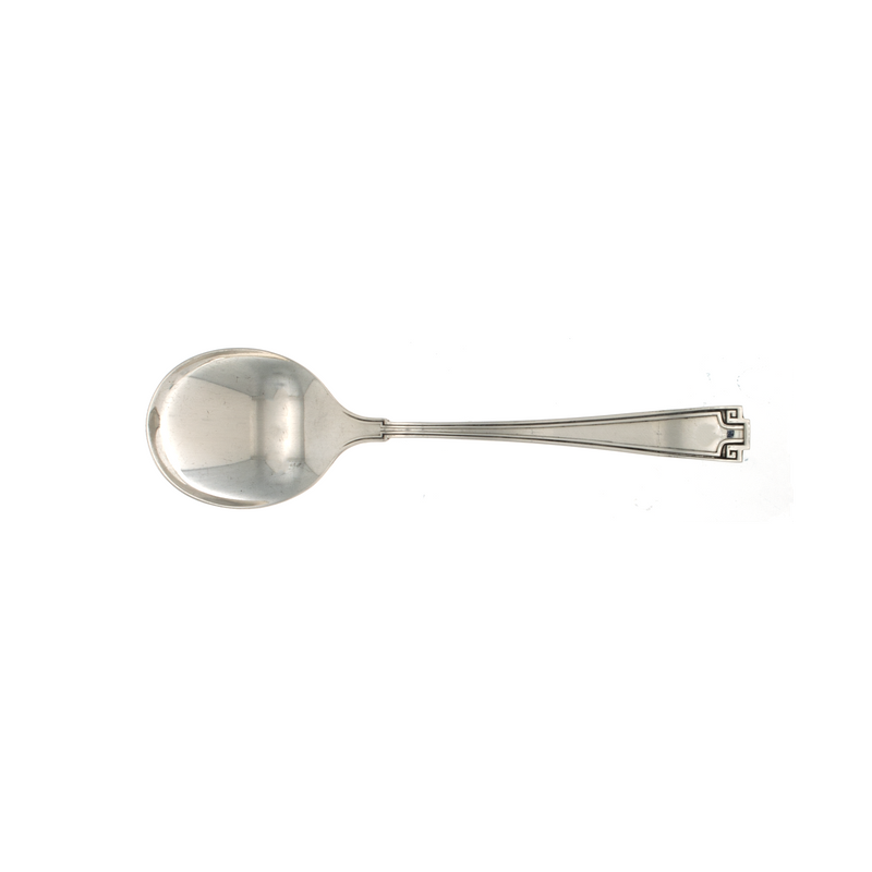 Etruscan Sterling Silver Cream Soup Spoon