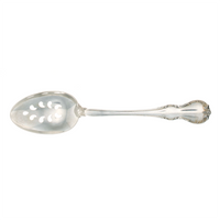 French Provincial Sterling Silver Pierced Tablespoon