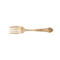 French Renaissance Sterling Silver Salad Fork