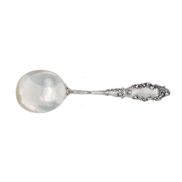 Luxembourg Sterling Silver Gumbo Spoon