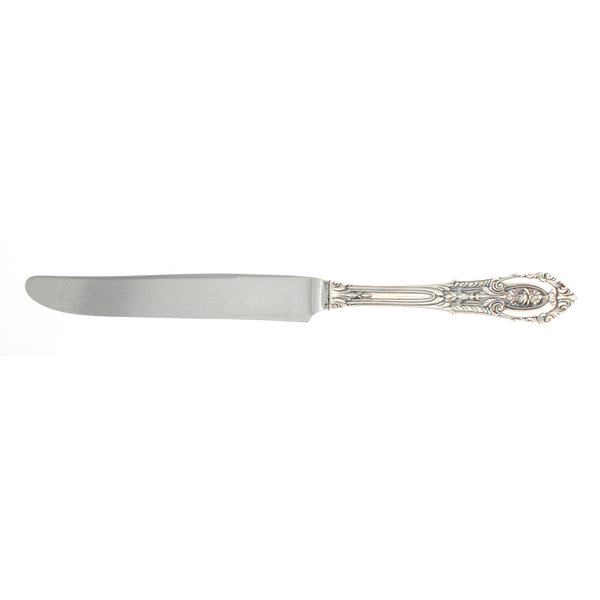 Rose Point Sterling Silver Dinner Size Knife