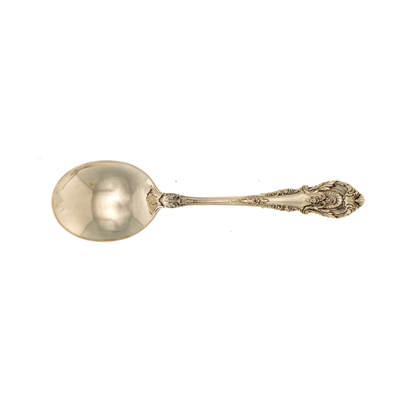 Sir Christopher Sterling Silver Cream Soup Spoon