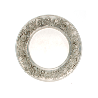 Repousse Sterling Bread and Butter Plate